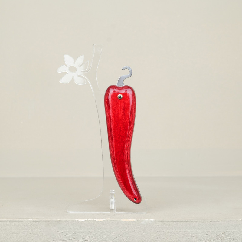Piment rouge folding knife