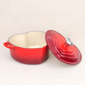 Le Creuset heart casserole