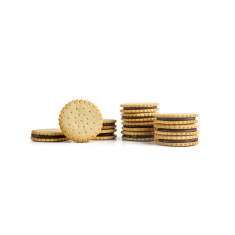 Filled cookie cutter