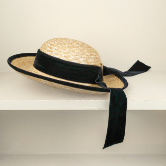 Chapeau breton paille
