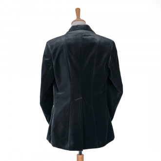 Women's Palatine Velvet Gardian Jacket Black