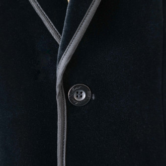 Women's Palatine Velvet Gardian Jacket Black
