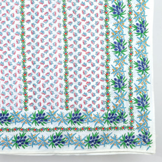 Olive bouquet tablecloth 250 x 170 cm