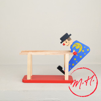 Clown wooden parallel bars