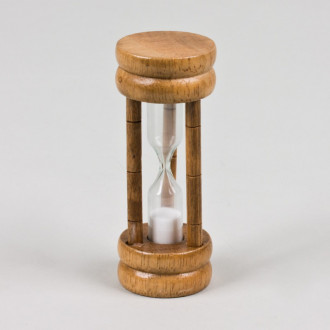 Sablier de cuisine en bois