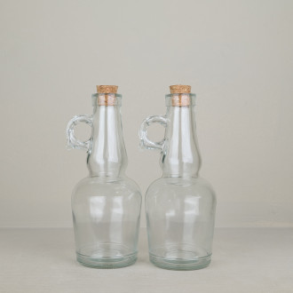 Set huilier et vinaigrier bouchon de liège
