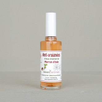 Spray anti-araignées naturel
