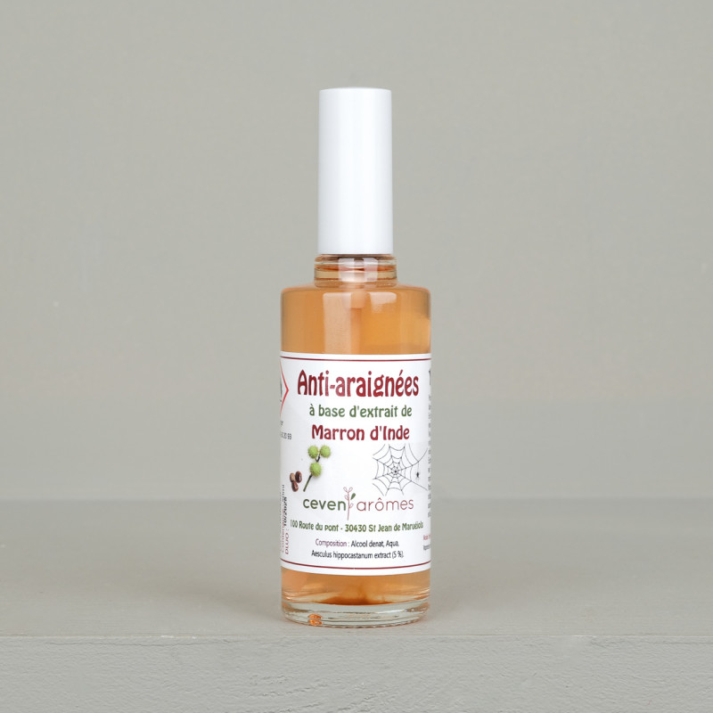 Spray anti-araignées naturel