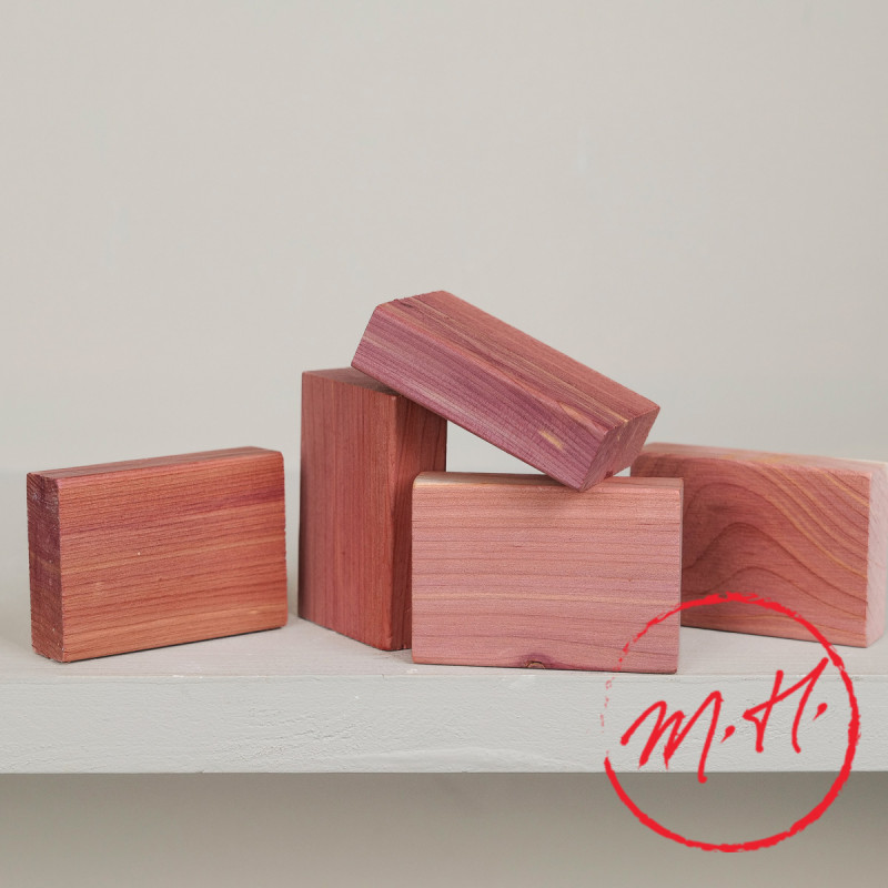 Blocs anti-mites naturel cèdre rouge x5
