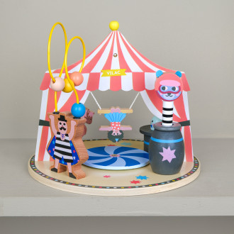 Cirque d'éveil en bois