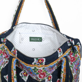 Adiana Black Quilted Bag