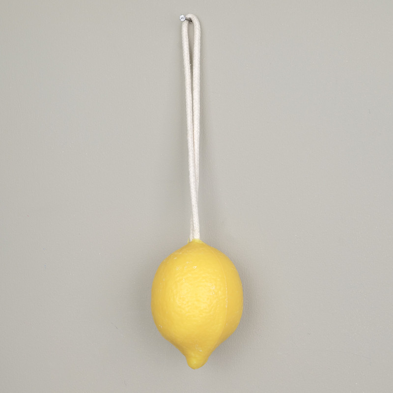 Savon citron jaune à corde