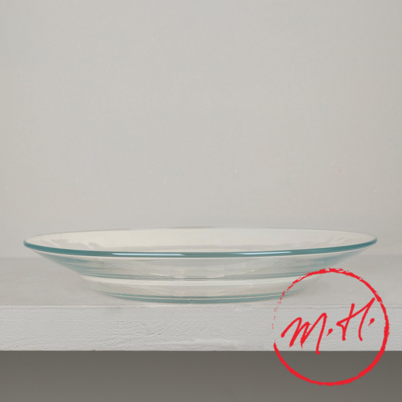 6 assiettes creuses Lys Duralex -  transparent