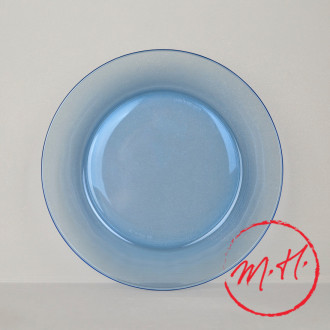 6 assiettes plates Lys Duralex - Marine
