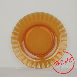 6 Picardie Vermeil Dessert Plates