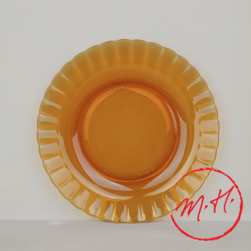 6 Picardie Vermeil Dessert Plates