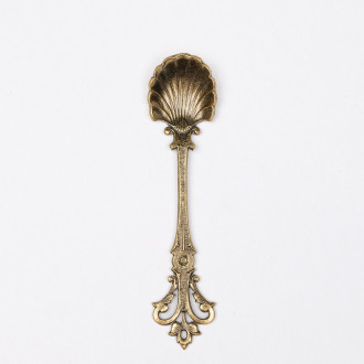 Cuillère à sel dorée