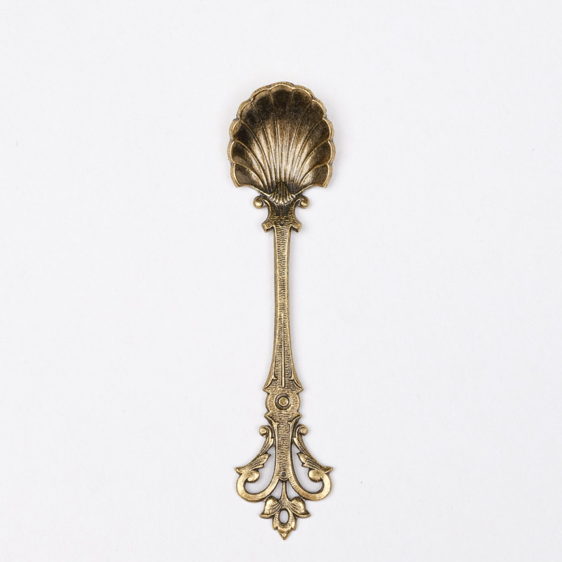 Cuillère à sel dorée
