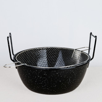 Friteuse fer emaille induction