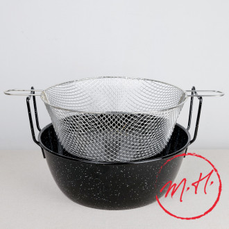 Friteuse en fer émaillé induction