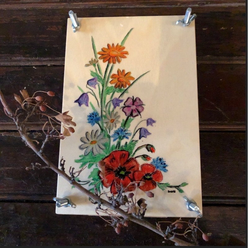 Flower press