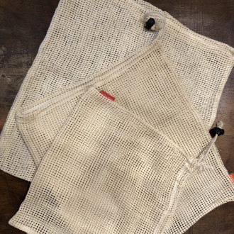 3 reusable shopping nets