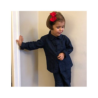 bleu de chine enfant
