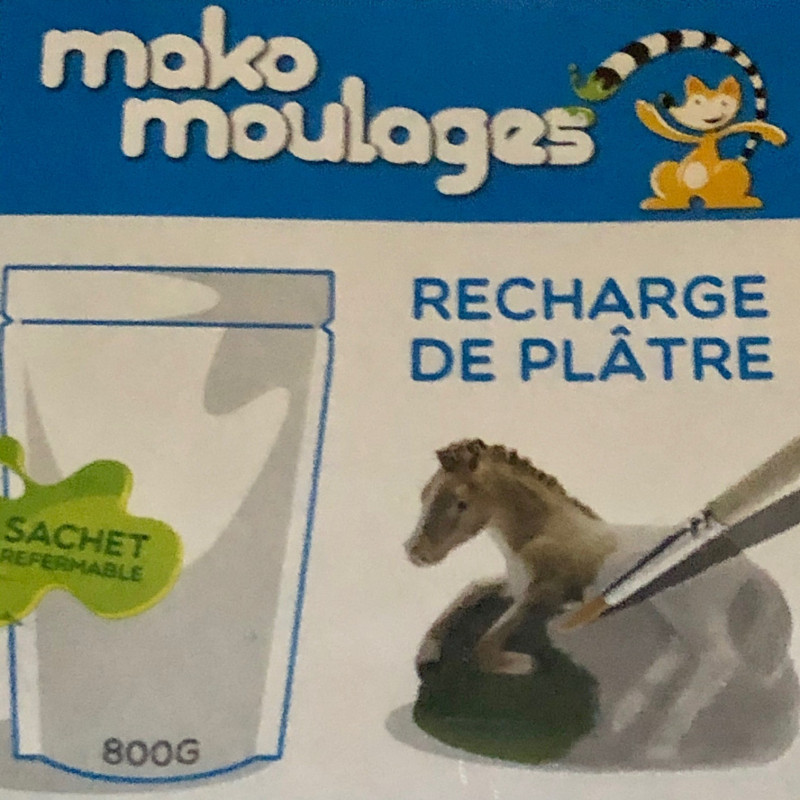 Plaster refill for molding