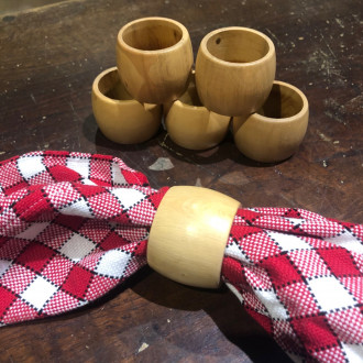Boxwood napkin rings