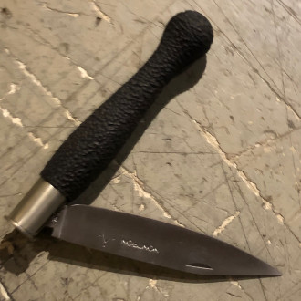 Nontron knife n°25 ball handle 12cm truffle