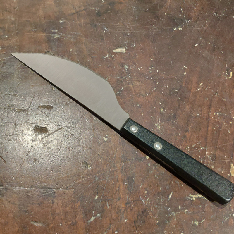 Double micro-serrated pizza knife
