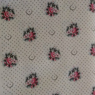 Maianenco" ecru fabric by the metre