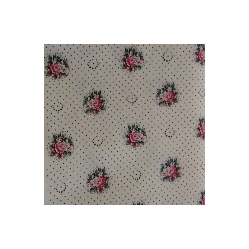 Tissu au mètre "Maianenco" ecru