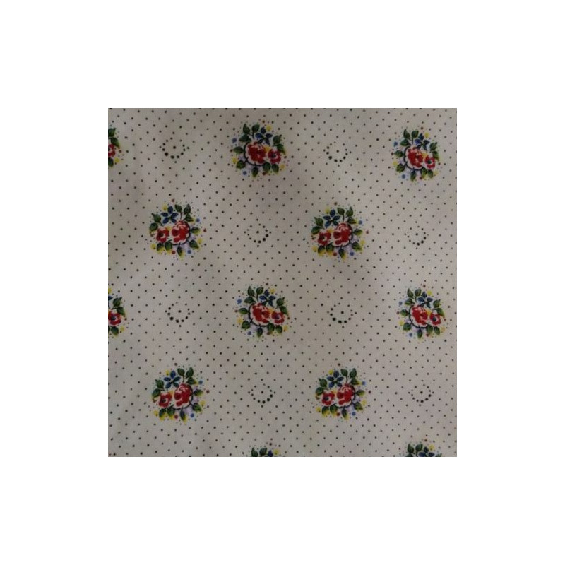 Maianenco" white fabric by the metre