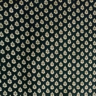 Tissu au mètre "Batiste Ampo" noir bleuté
