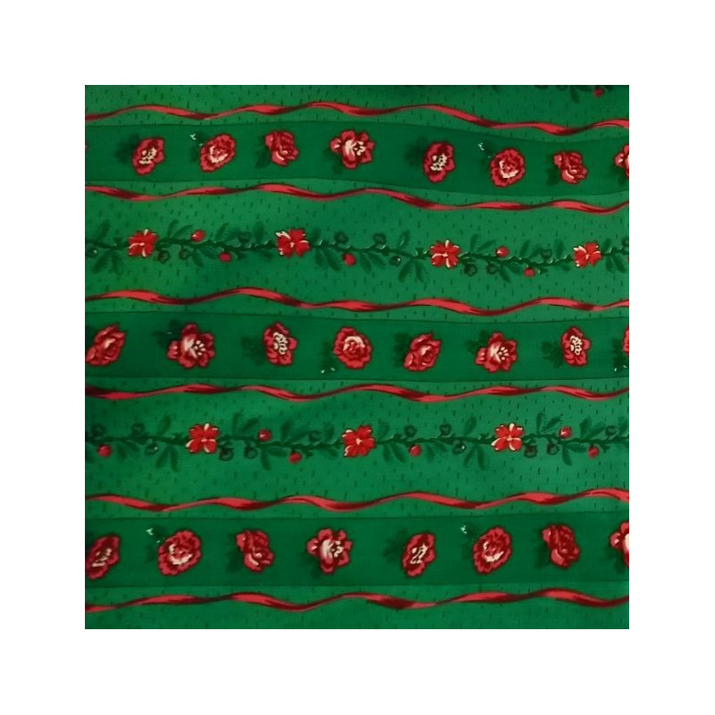 Barandello" green fabric by the metre
