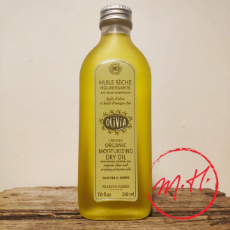 Organic olive and evening primrose dry oil 230ml