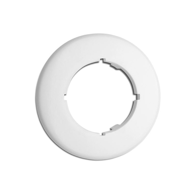 Enjoliveur rond en duroplast blanc