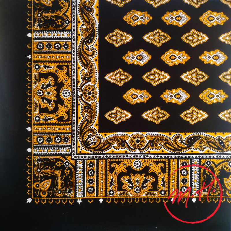 Black Provençal square
