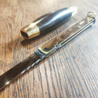 Couteau nordique ébène