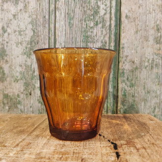 6 glasses Duralex amber 25cl