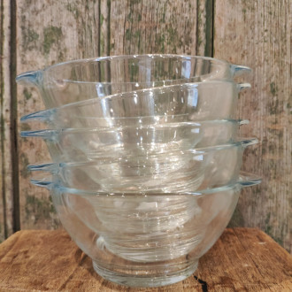 6 bowls with ears Duralex