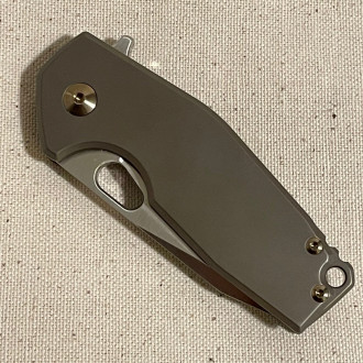 Fox Suru Titanium Bronze knife