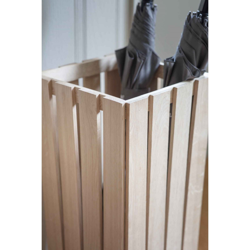 Oak umbrella stand
