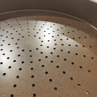 Moule à flan perforé fond mobile - anti adhérent