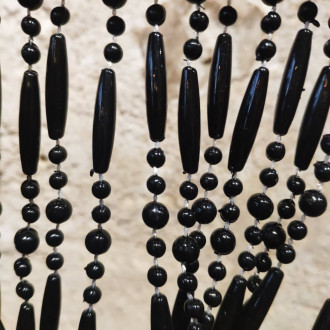 Rideau perles de plastique
