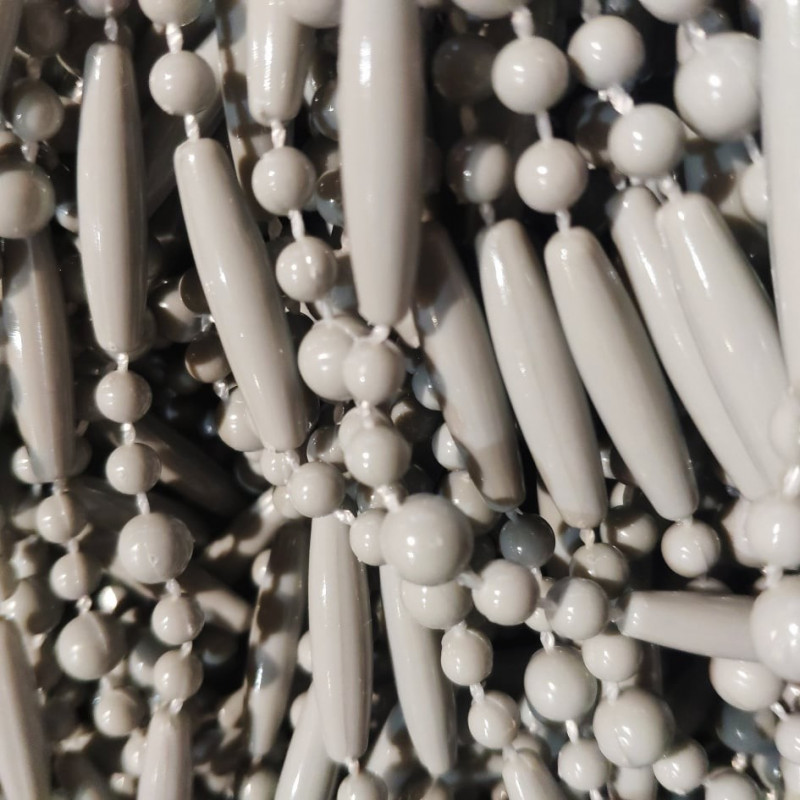 Rideau perles de plastique