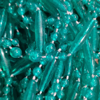Rideau perles de plastique