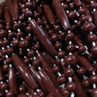 Rideau perles de plastique