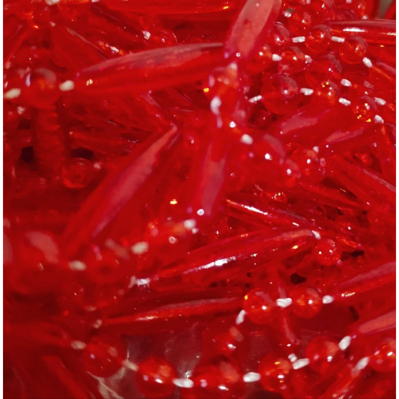 Rideau perles de plastique